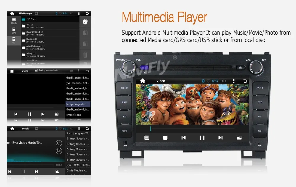 Excellent 1024*600 2G RAM 16G ROM Android 7.1 Quad Core Car DVD For Great Wall Hover H3 H5 DVD Player GPS Navigation Support DVR Glonass 42 Excellent 1024*600 2G RAM 16G ROM Android 7.1 Quad Core Car DVD For Great Wall Hover H3 H5 DVD Player GPS Navigation Support DVR Glonass 42