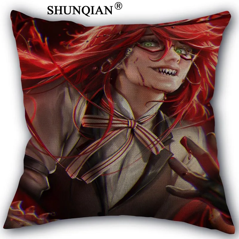 Grell Sutcliff хлопковая льняная Наволочка на заказ домашние текстильные украшения с одной стороны наволочки размером 45*45 см - Цвет: Pillow Cover