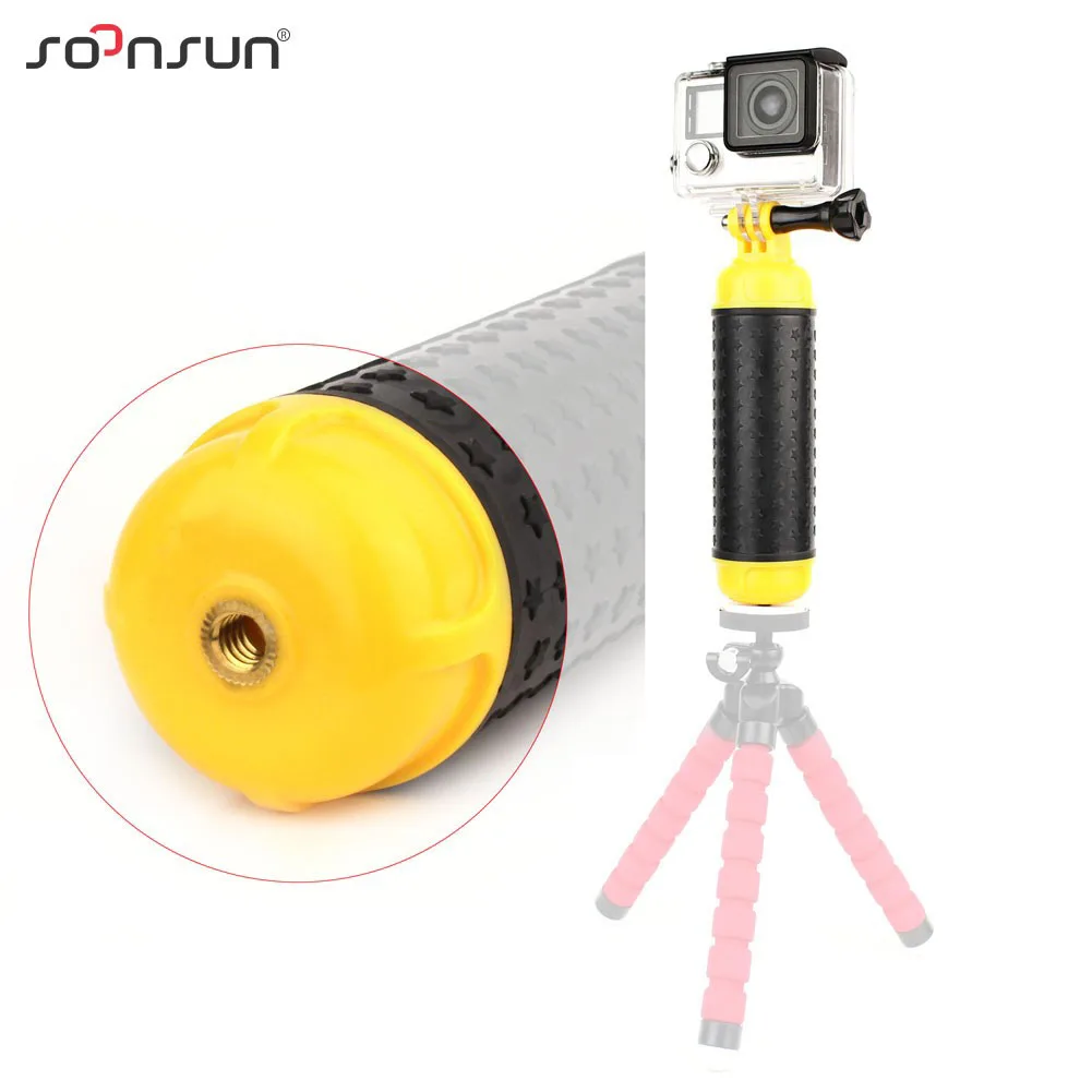 Плавающий поплавок SOONSUN для Gopro ручка держатель GoPro Hero 7 6 5 4 3 Session SJCAM Yi DJI Osmo Action|for