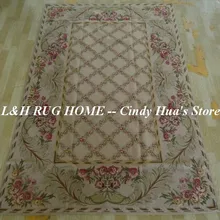 10 К 5.2 'x8. 1' кружево шерстяные ковры с цветами дизайна ковры ручной работы