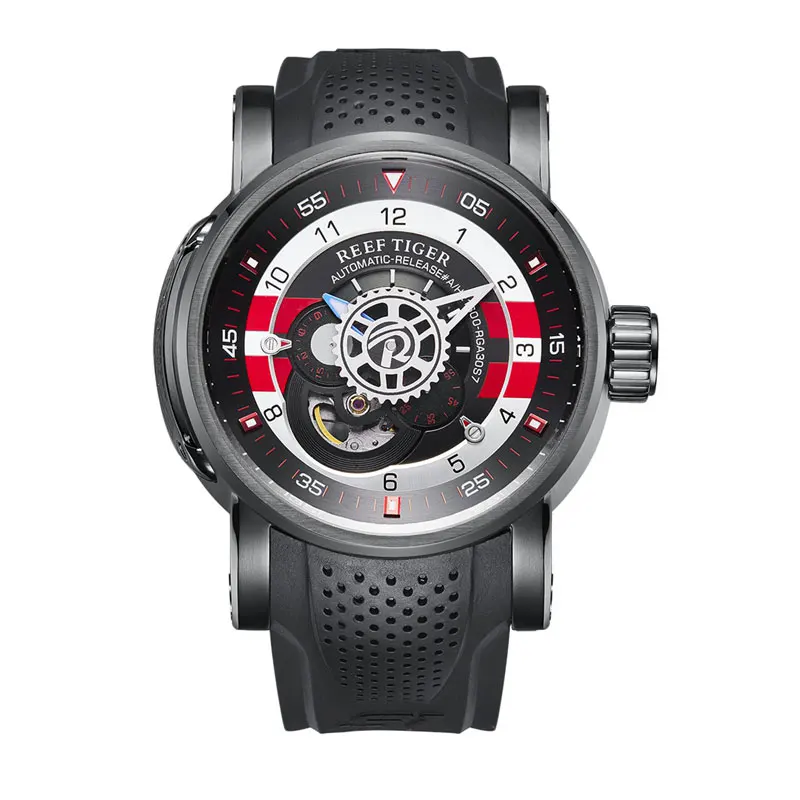 Риф Тигр/RT Топ бренд Роскошные спортивные часы Reloj Hombre мужские механические водонепроницаемые автоматические часы Relogio Masculino RGA30S7 - Цвет: 2