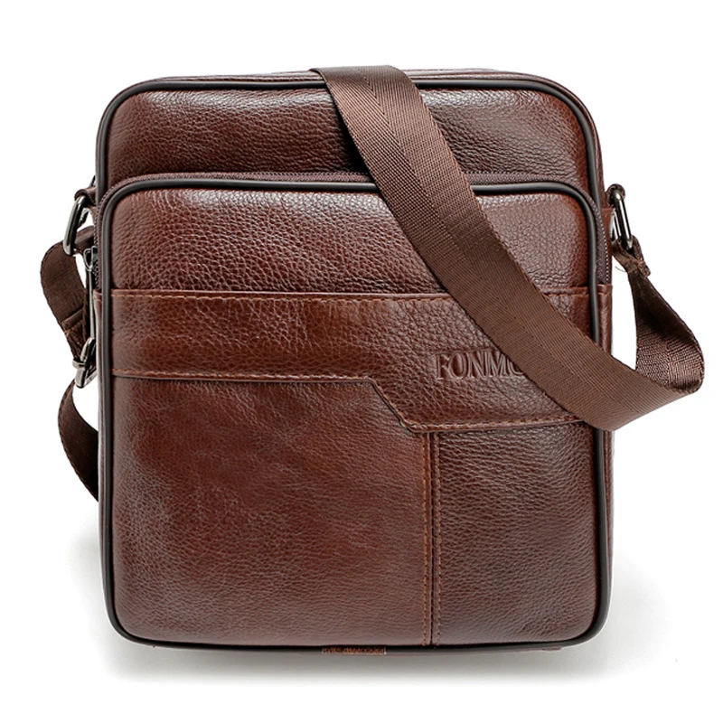 High Quality Cow Leather Vintage Men S Crossbody Bags European Style High Quality Business Travel Shoulder Handbag European Style Man Portfolio Office Bag For Brand Designer
