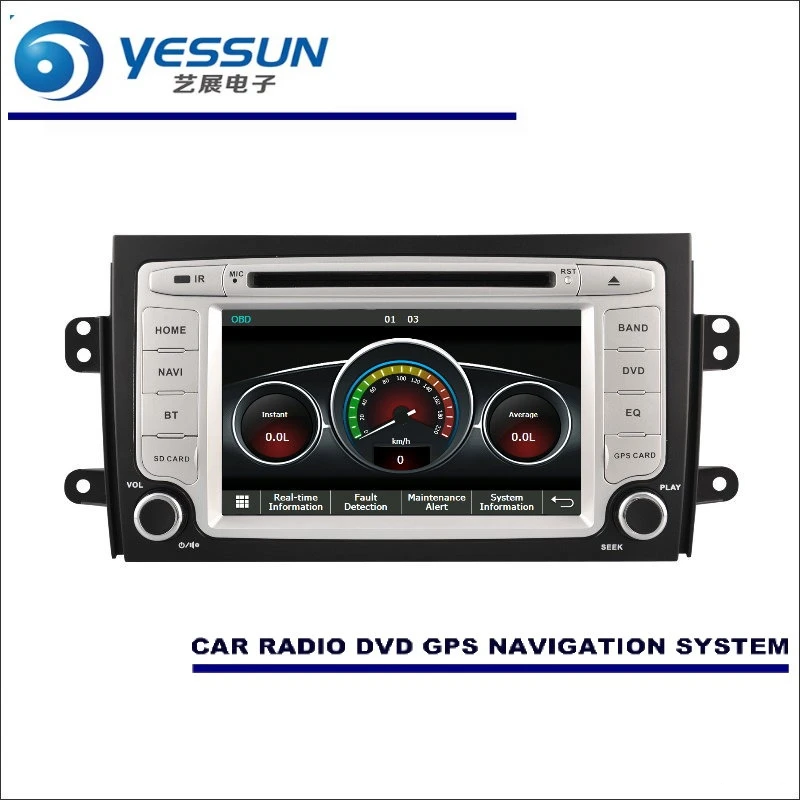 Cheap YESSUN For Suzuki Sx4 / Neo Balen For Fiat Sedici 2006~2013 - Car Radio CD DVD Player HD TV Screen GPS Navigation Audio Video 3
