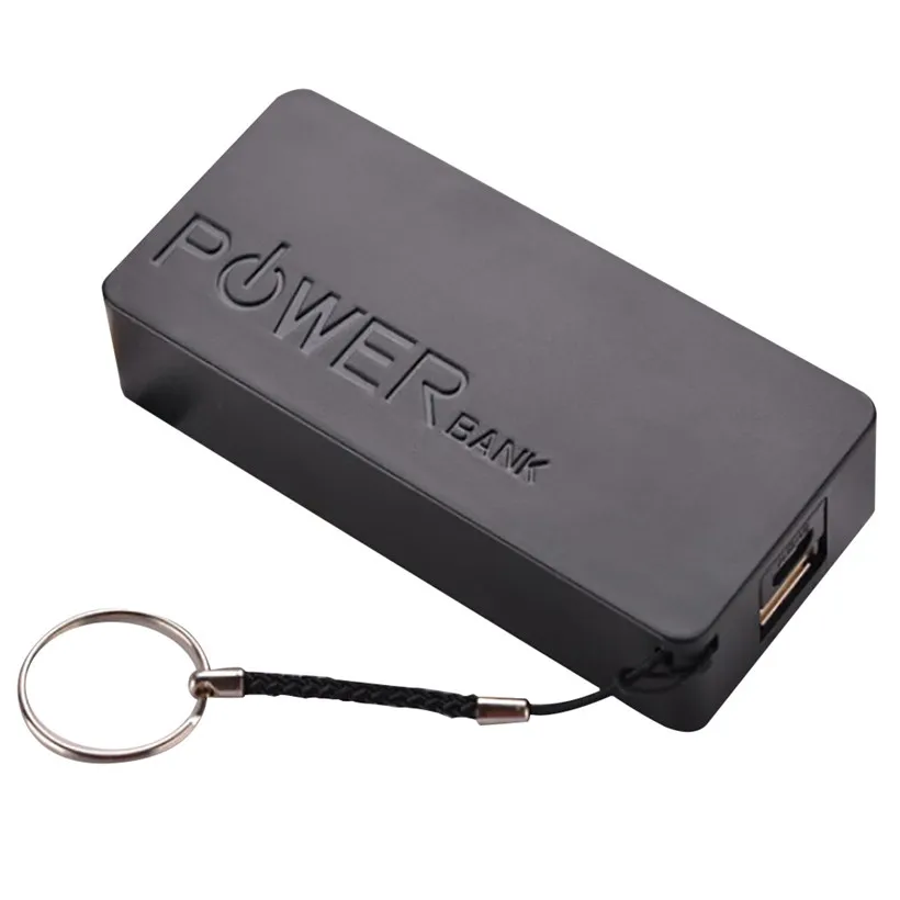 CARPRIE 5600 мач 2X 18650 USB внешний аккумулятор зарядное устройство чехол сделай сам для