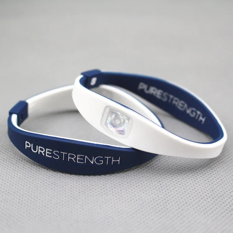 3 шт. Горячая силикоен мощность браслет purestrength баланс браслет энергия резиновый браслет