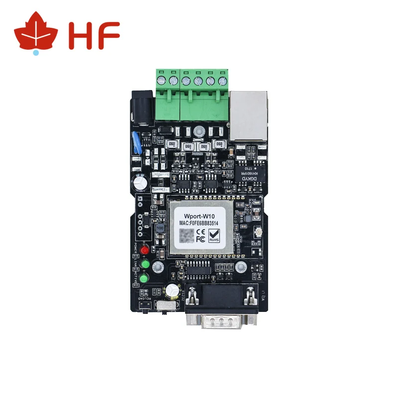 HF2211 Последовательный RS232 RS485 RS422 к WiFi Ethernet конвертер Модуль промышленной автоматизации передачи данных DTU сервер