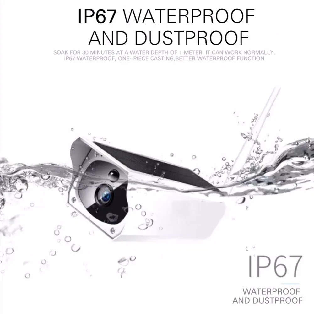 IP камера наружная водонепроницаемая Wi Fi 1080P HD IP67|Камеры видеонаблюдения| |