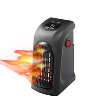 Portable Wall-Outlet Electric Heater Handy Air Heater Warm Air Blower Room Fan Electric Radiator Warmer for Office Home Hotel