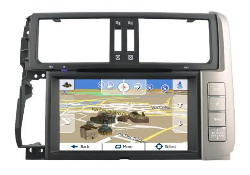 8 &quotАвтомобильный dvd плеер с GPS (опционально) аудио Радио стерео AUX BT/TV