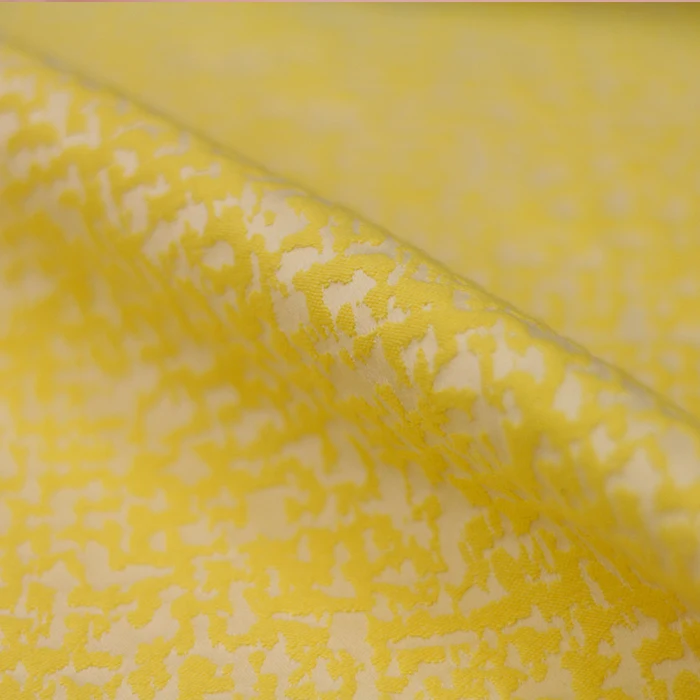 

Fashion cotton jacquard fabric 145CM wide relief chaotic striped clothing windbreaker dress fabric high-grade elastic jacquard f