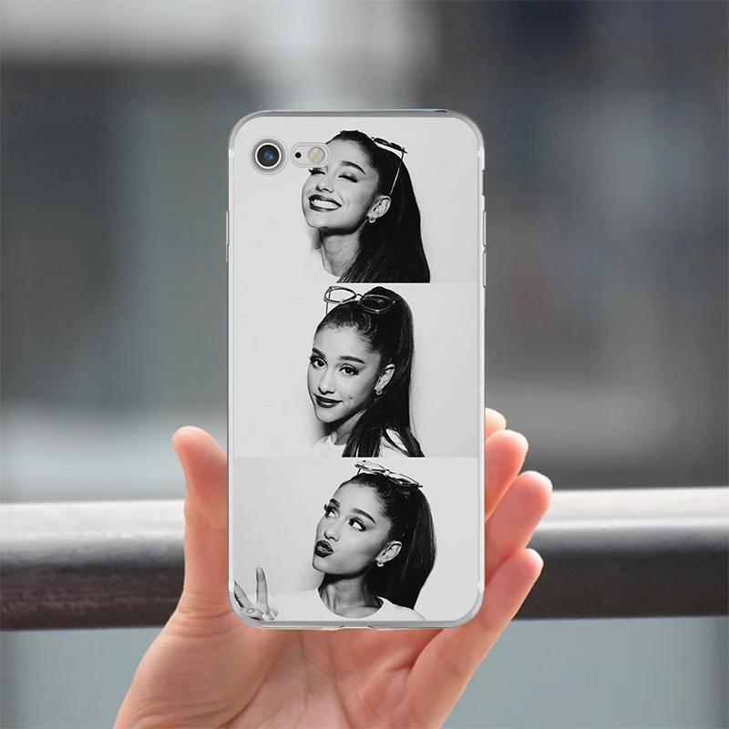 Ciciber Ariana Grande AG радужные мягкие ТПУ чехлы для телефонов, чехол для IPhone 11 Pro Max XR XS Max 6 6S 7 8 Plus 5S SE X Fundas Capa