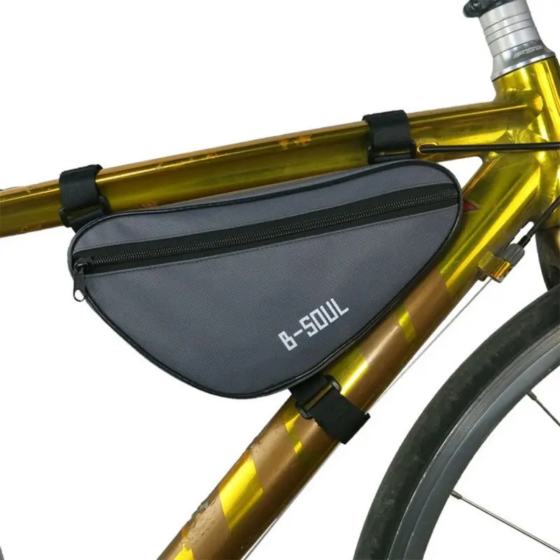Details about   Bicycle Frame Front Tube Bag Cycling Bike Pouch Holder Saddle Panniers 