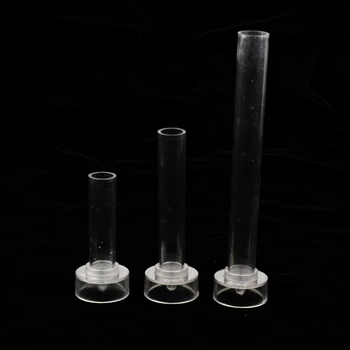 

3 Pieces Plastic Church Top Candle Moulds Molds Candle Models for DIY Candle Making