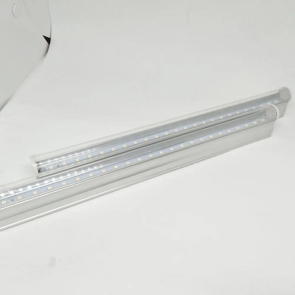 2 шт. светодиодный светильник для выращивания T5 трубчатый светодиодный Фито лампы полный спектр светодиодный промышленная лампа для