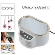 30W/50W 220V/110V Mini Ultrasonic Cleaner Bath For Cleanning Jewelry Watch Glasses Circuit Board limpiador ultrasonico