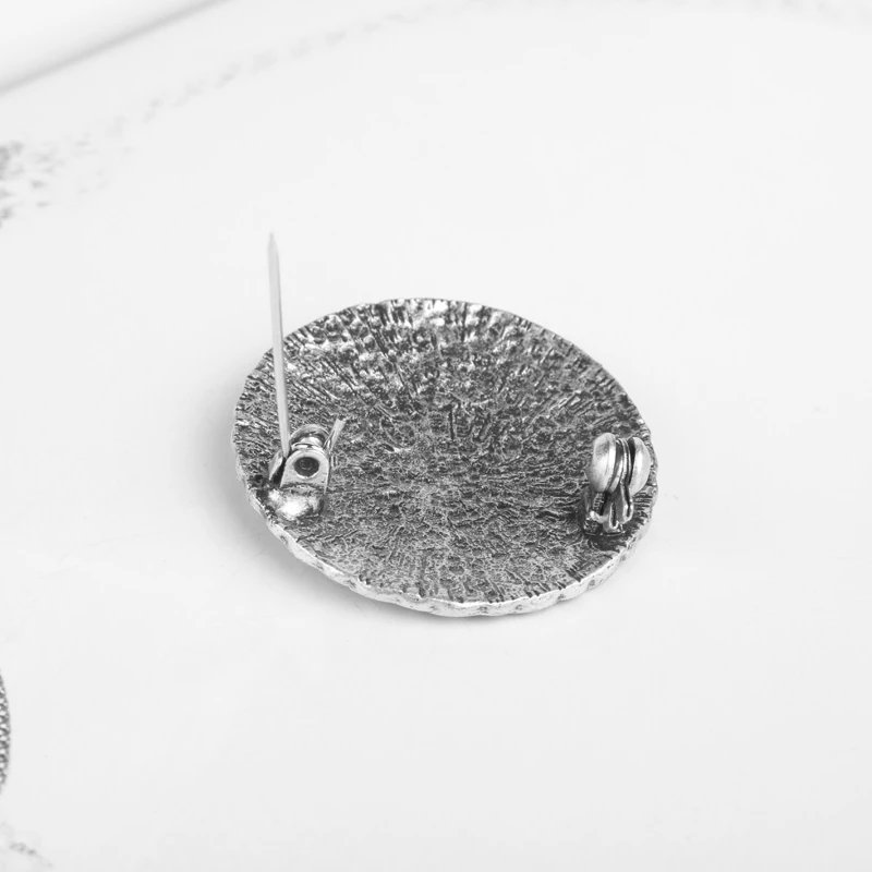 Руны викингов рунические Pin Старший ФУТАРК значок нарядные Волшебные скандинавской брошь в виде древней мифологии Asatru ювелирные изделия