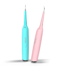 Электрический зубной скалер портативный 3 режима силиконовый очиститель зубов перезаряжаемый usb-зарядник головки зубной щетки удаления пятен