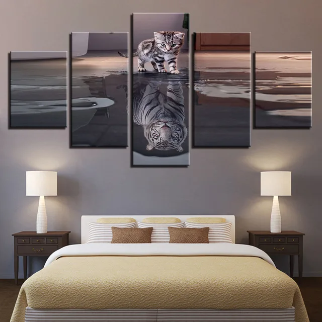 Canvas-Wall-Art-Pictures-Home-Decor-For-Living-Room-Framework-5-Pieces-Cats-Tigers-Paintings-Modular.jpg_640x640
