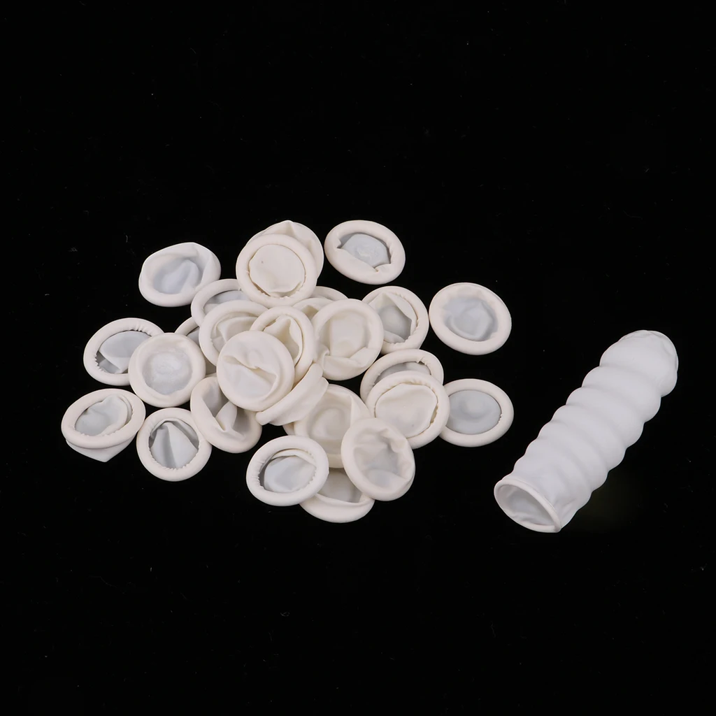 

100Pcs Model Coloring Making Tool Spray Paint Finger Sleeve Protectors Guard