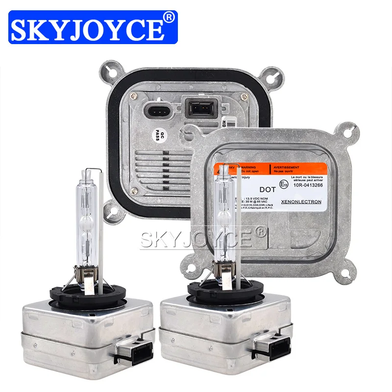 SKYJOYCE Car Headlight Kit Xenon D1S D3S HID Bulb Kit OEM Ballast 8A5Z13C170A 35W D1S 6000K 4300K 8000K D3S Auto Headlamp Bulb (2)