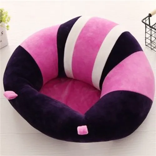 Современная детская плюшевая подушка для сна, детская поясничная подушка, подарки, детское кресло, мягкая Автомобильная подушка, плюшевое кресло - Цвет: Фиолетовый