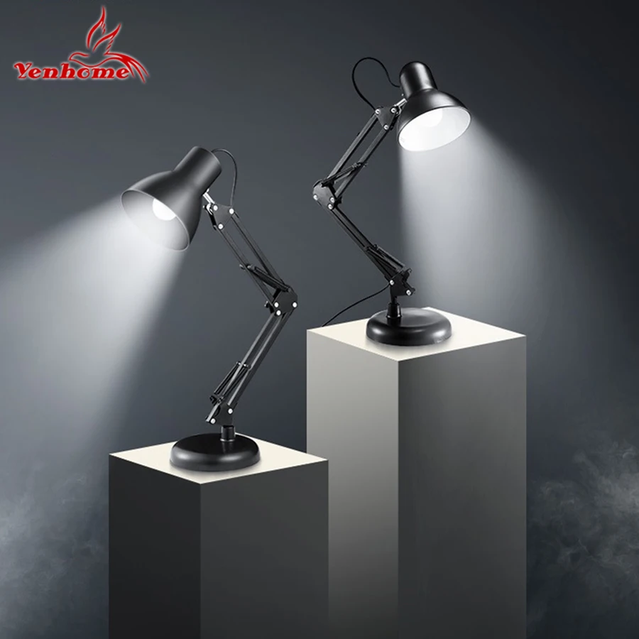 

New Modern LED Table Lamp Clip Stand Dual Use Office Led Desk Lamp Flexible LED Table Light Reading LED Light Non-polar Bright
