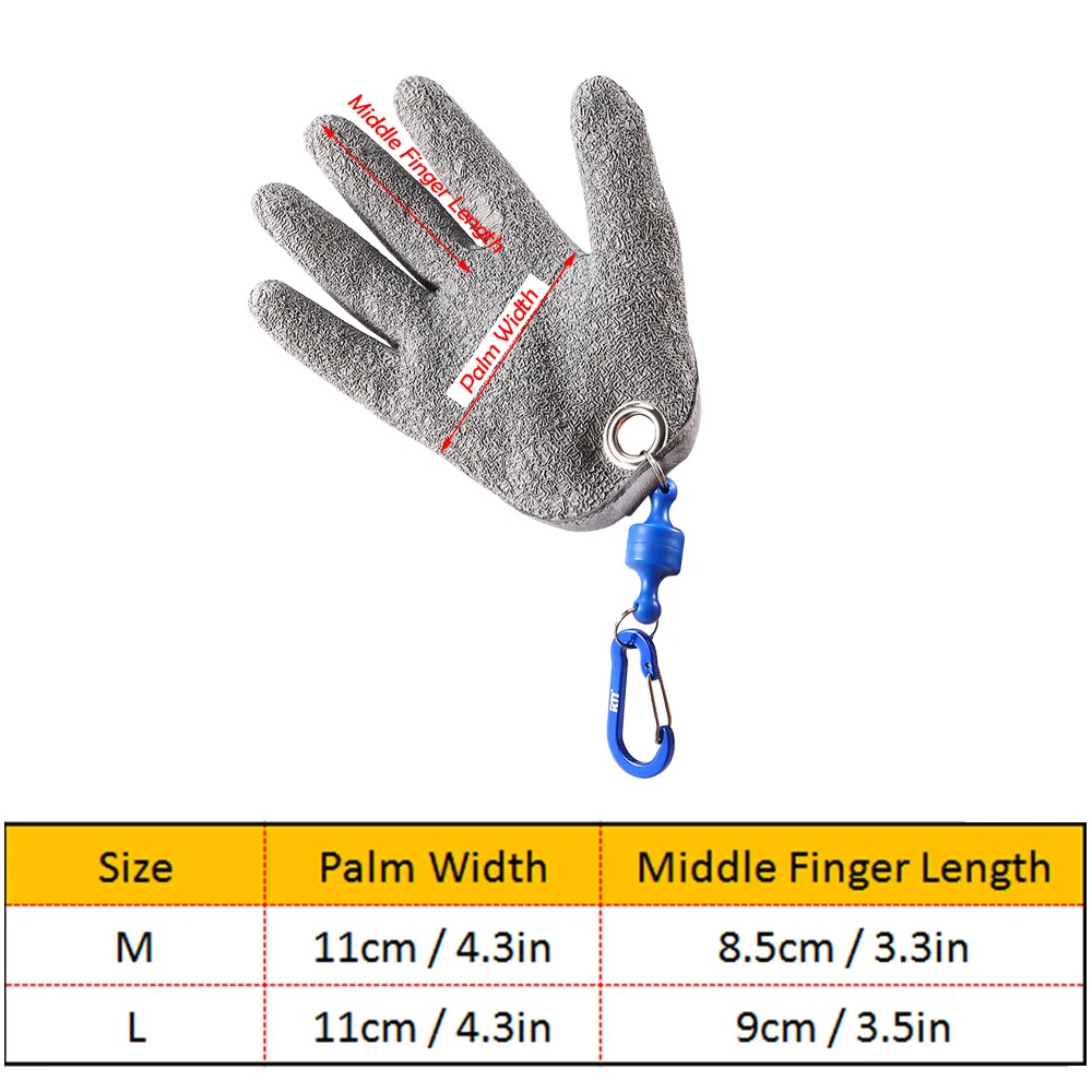 1 шт. рыболовные перчатки с магнитом, профессиональные рыболовные перчатки с магнитными крючками, охотничьи перчатки