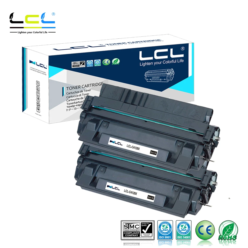 

LCL 29X C4129X C4129 4129X (2-Pack Black) Toner Cartridge Compatible for HP LaserJet 5000/5000g/5000GN/5000LE/5100/5100DTN