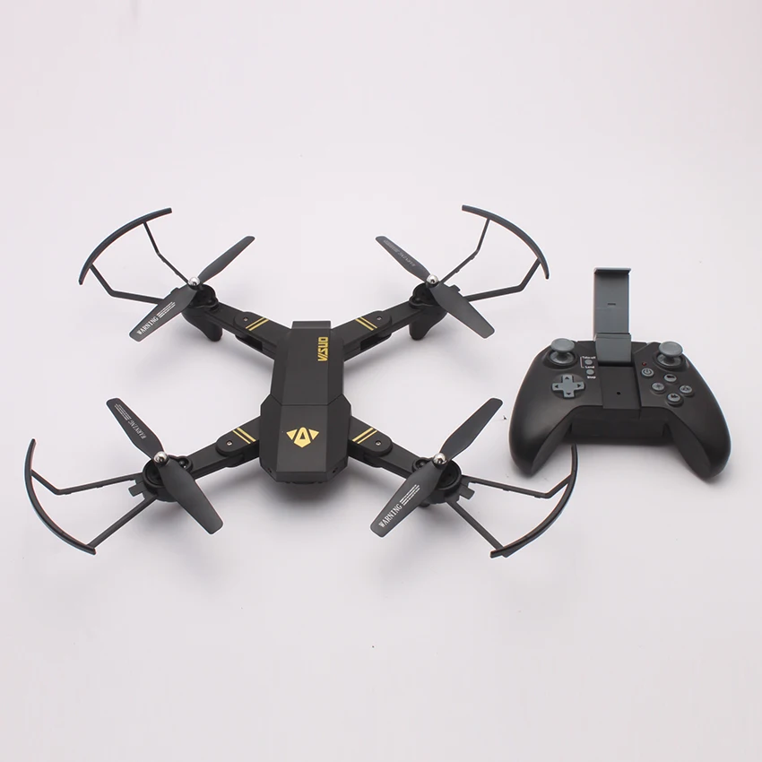 

VISUO XS809W XS809HW Mini Foldable Selfie Black RC Drone With FPV Wifi 0.3MP Camera Wide Angle Camera Altitude Hold Quadcopter