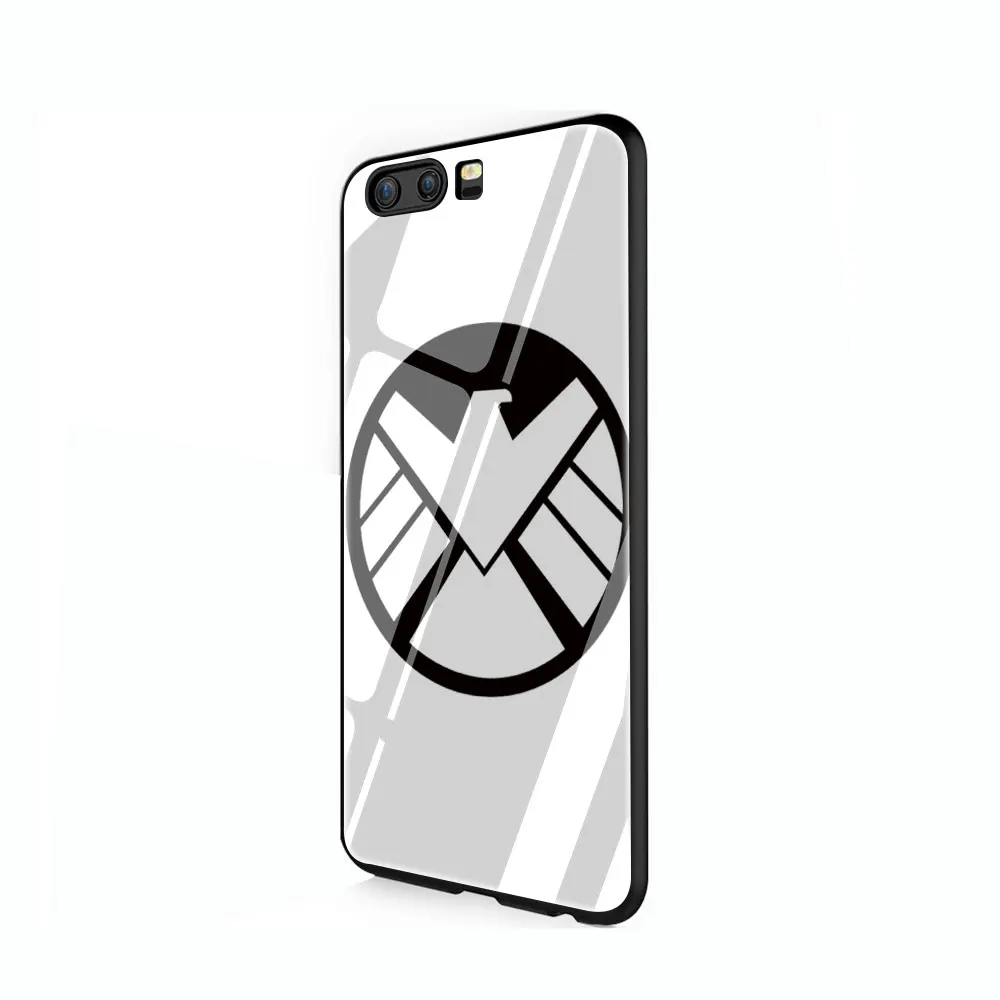 Роскошный чехол из закаленного стекла с логотипом комиксов Marvel для huawei P10 P20 P30 mate 20 Honor 9 10 Lite Pro 7A 8X P Smart - Цвет: G11