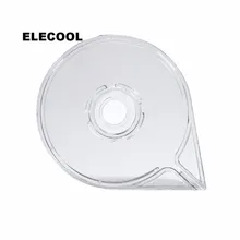 Elecool портативная прозрачная; Нейл-арт Striping Лента линия чехол коробка держатель УФ-гель для маникюра аксессуары для ногтей