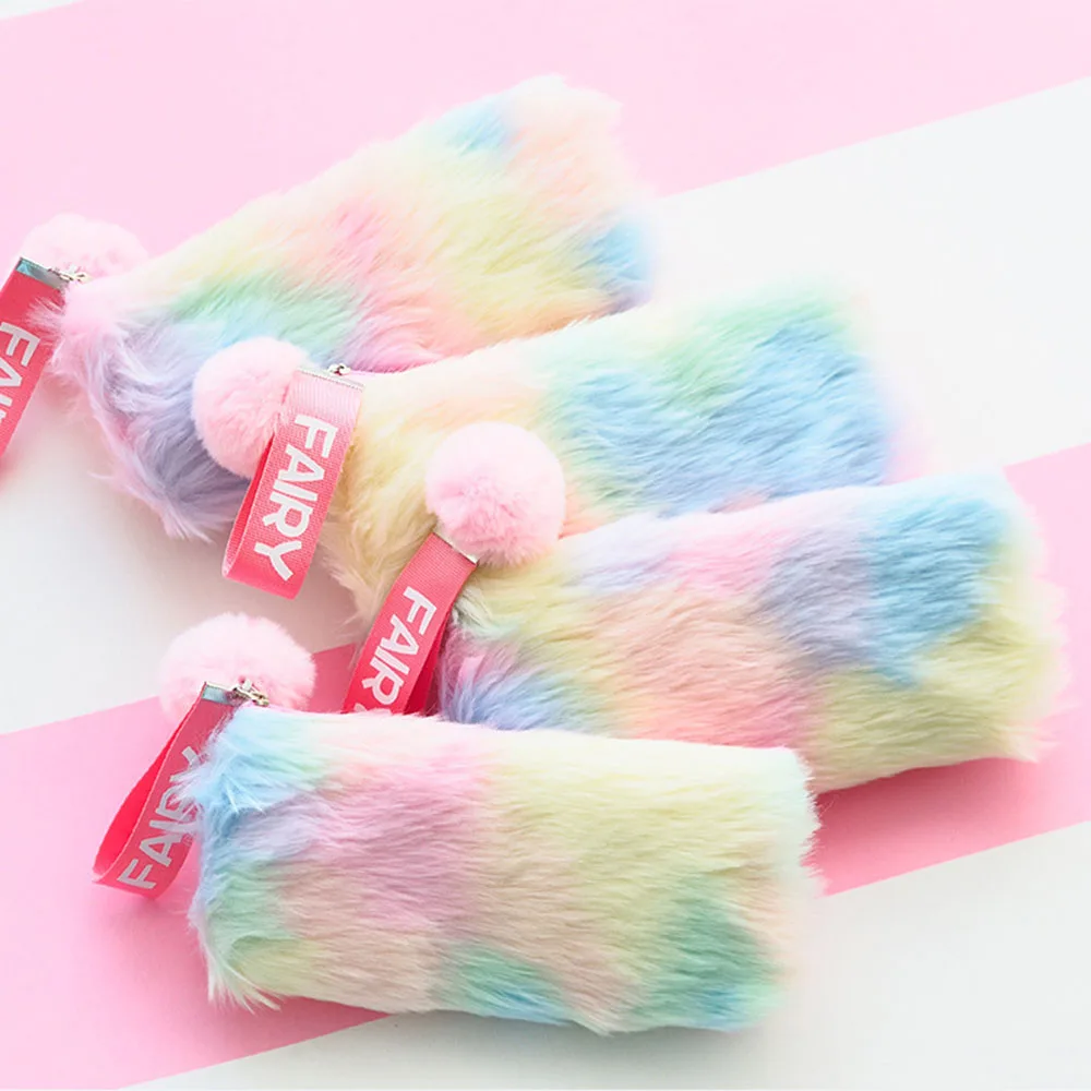 Rainbow-Fairy-Plush-PU-Large-Capacity-Pencil-Bag-Stationery-Storage-Organizer-Pencil-Case-School-Supply (2)