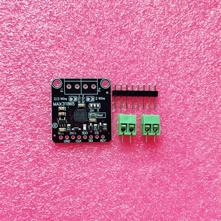 

10pcs MAX31865 PT100/PT1000 RTD-to-Digital Converter Board Temperature Thermocouple Sensor Amplifier Module 3.3V/5V
