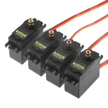4 unids MG995 Metal Gear Servo RC Para El Helicóptero Del Aeroplano Avión Coche Partes