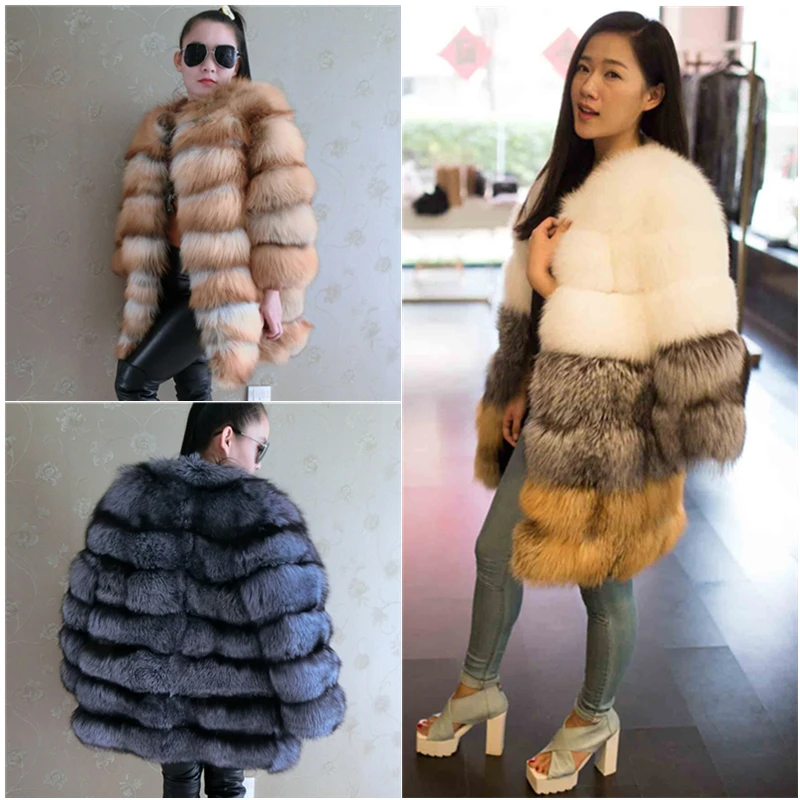 Popular Red Fox Fur Coats Women-Buy Cheap Red Fox Fur Coats Women Brand Famous Real Red fox Fur jackets Natural Fox Fur Women Coats Fashion Female arctic fox - Popular Red Fox Fur Coats Women-Buy Cheap Red Fox Fur Coats Women
