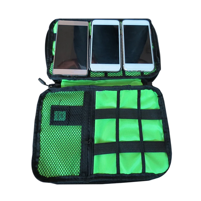 

Portable Digital Accessories Bag Travel USB Cable Power Bank Earphone Wire Charger Gadget Organizer Electronics Devices Supplies