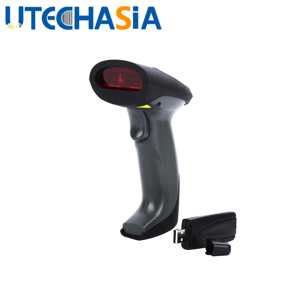 1D Wireless Barcode Scanner CCD 2.4G USB Wireless Handheld Bar Code