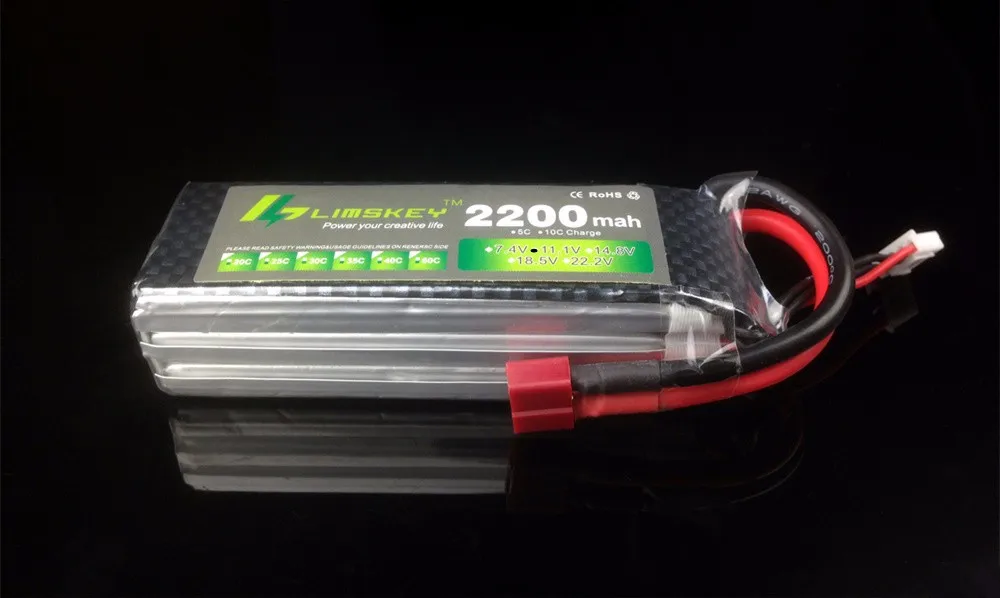 Limskey power абсолютно аккумулятор Lipo 11,1 V 2200mAh 25C MAX 35C 3S T разъем для радиоуправляемого автомобиля самолета T-REX 450 вертолета