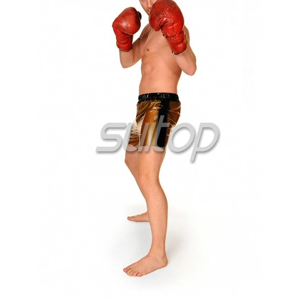 Латексные трусы боксеры из натурального каучука|latex shorts|boxer pantslatex boxer |