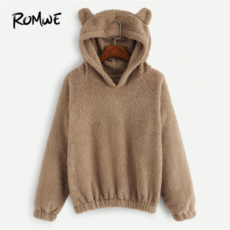 Casual Autumn Hooded Plain Outerwear Casual Autumn Hooded Plain Outerwear