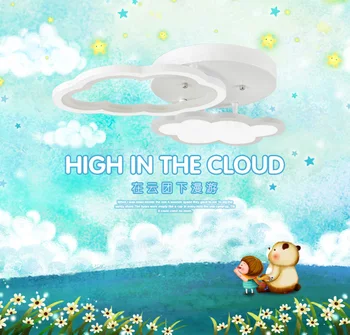

New modern minimalist aisle bedroom living room study LED clouds wall lamp