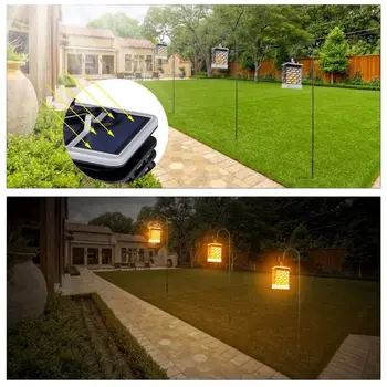 

Outdoor LED Flashing Flame Solar Torch Garden Waterproof Light Landscape Decoration Garden Light Outdoor Tools