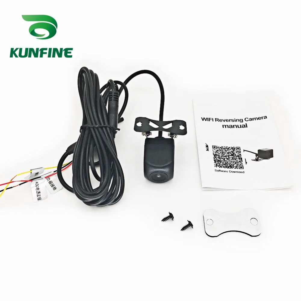 KUNFINE WIFI Reversing Camera Dash Cam Star Night Vision Car Rear View Camera Mini Body Water-proof Tachograph for iPhone and Android (3)