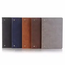 Для нового iPad 9,7 A1893 tective Smart cover кожаный планшет для нового iPad 9,7 A1822 A1823 защитный чехол из искусственной кожи чехол+ ручка