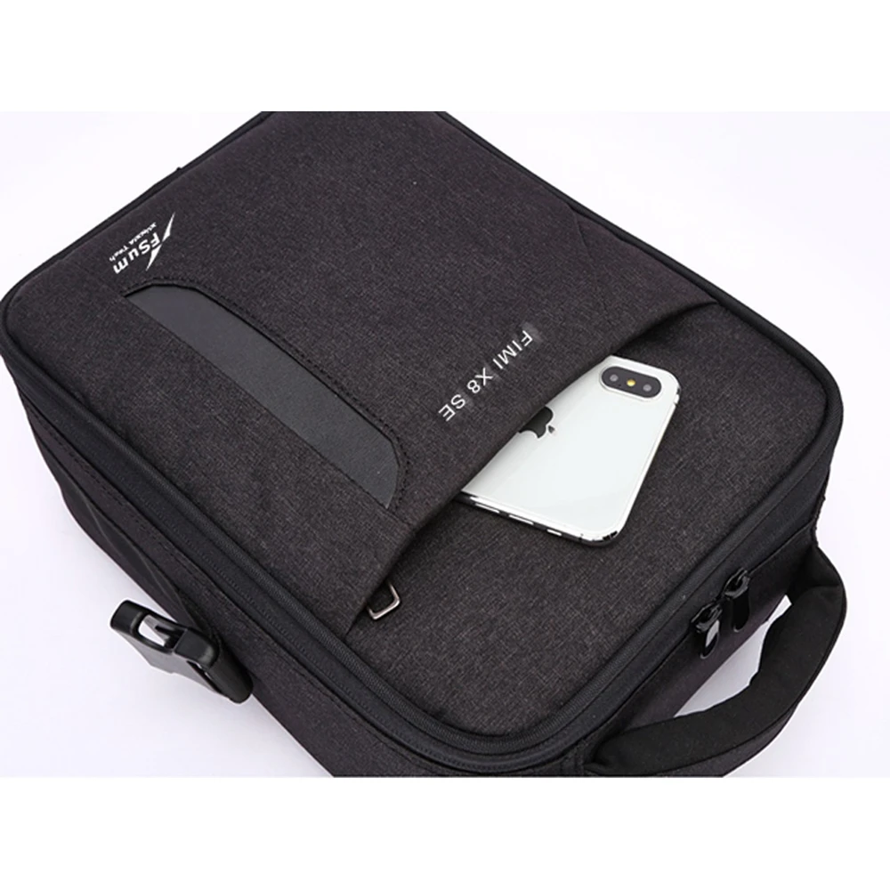 Fimi X8 SE Drone Bag Nylon Canvas Storage Backpack For Xiaomi Fimi X8 SE RC Quadcopter Carrying Portable Bag Protect Accessories images - 6