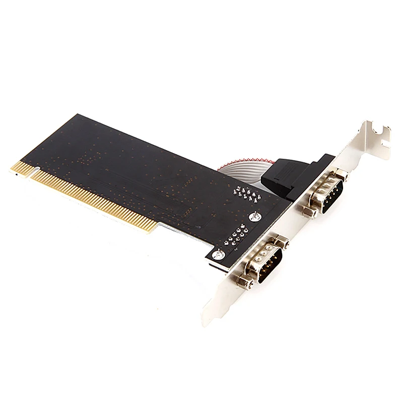 Новая одежда для маленькой девочки 2 порты, PCI To сом 9Pin серийный Порты и разъёмы RS232 расширения карты расширения адаптер TX382B Hong Kong), предоставляется номер отслеживания