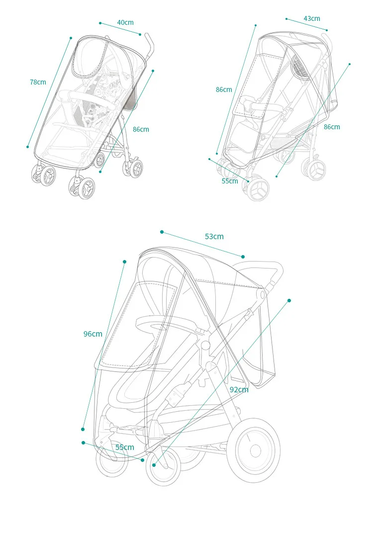 Универсальная коляска, дождевик, защита зрения, на молнии, коляска, дождевик,, фирменная Новинка, детская коляска, дождевик
