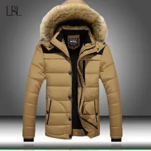 Зимняя мужская куртка, брендовая одежда, модные повседневные тонкие толстые теплые мужские пальто, парки с капюшоном, длинные пальто, Мужская одежда, пальто