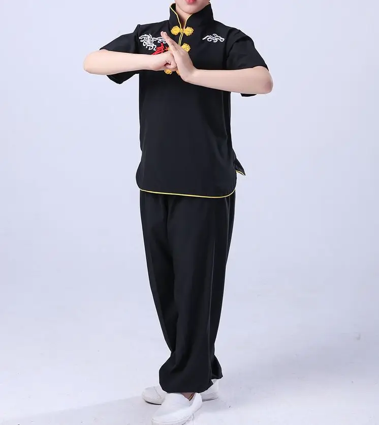 Новейшая 5 видов цветов детская одежда для кунг фу вышивка ушу униформа детей Тай