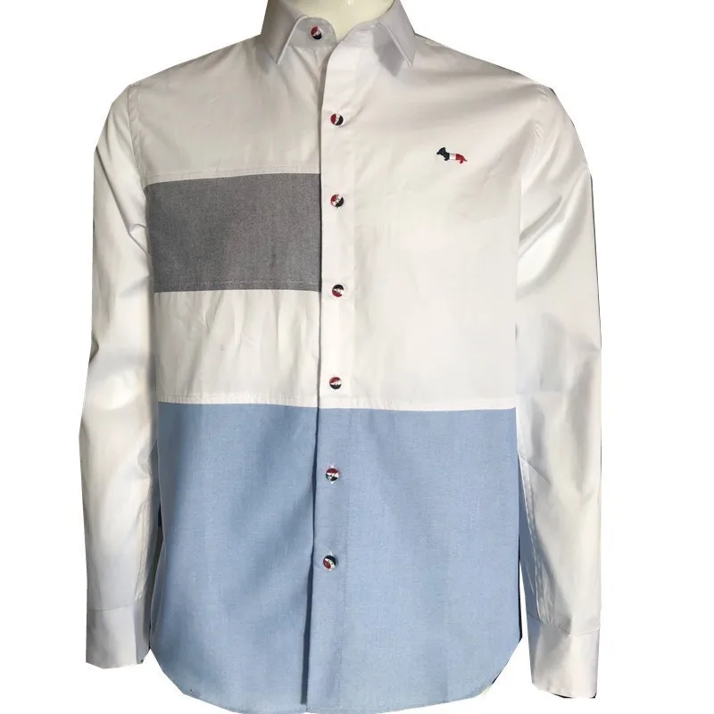 

HarmontBlaine Men Shirts camisas hombre Eden Aeronautics Male Shirt Long Sleeve British Style Cotton Park Men's Shirt